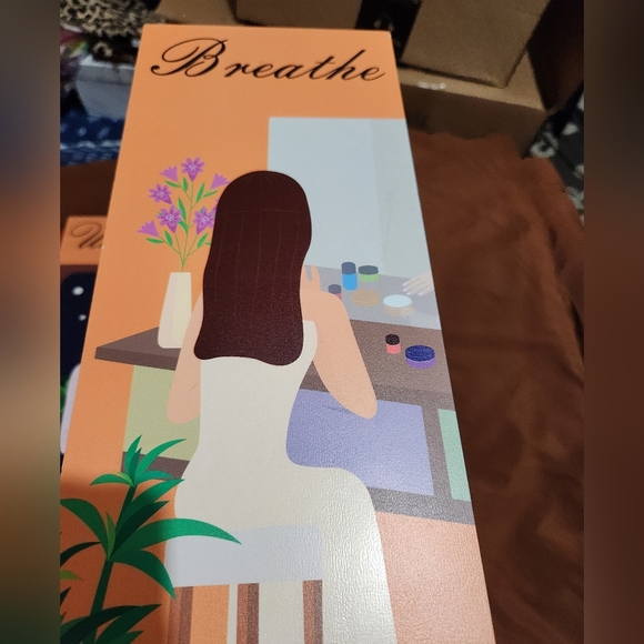 FREE W/ PURCHASE just Add To Bundle Unwind and Breathe Wall Art Set - Picture 4 of 4